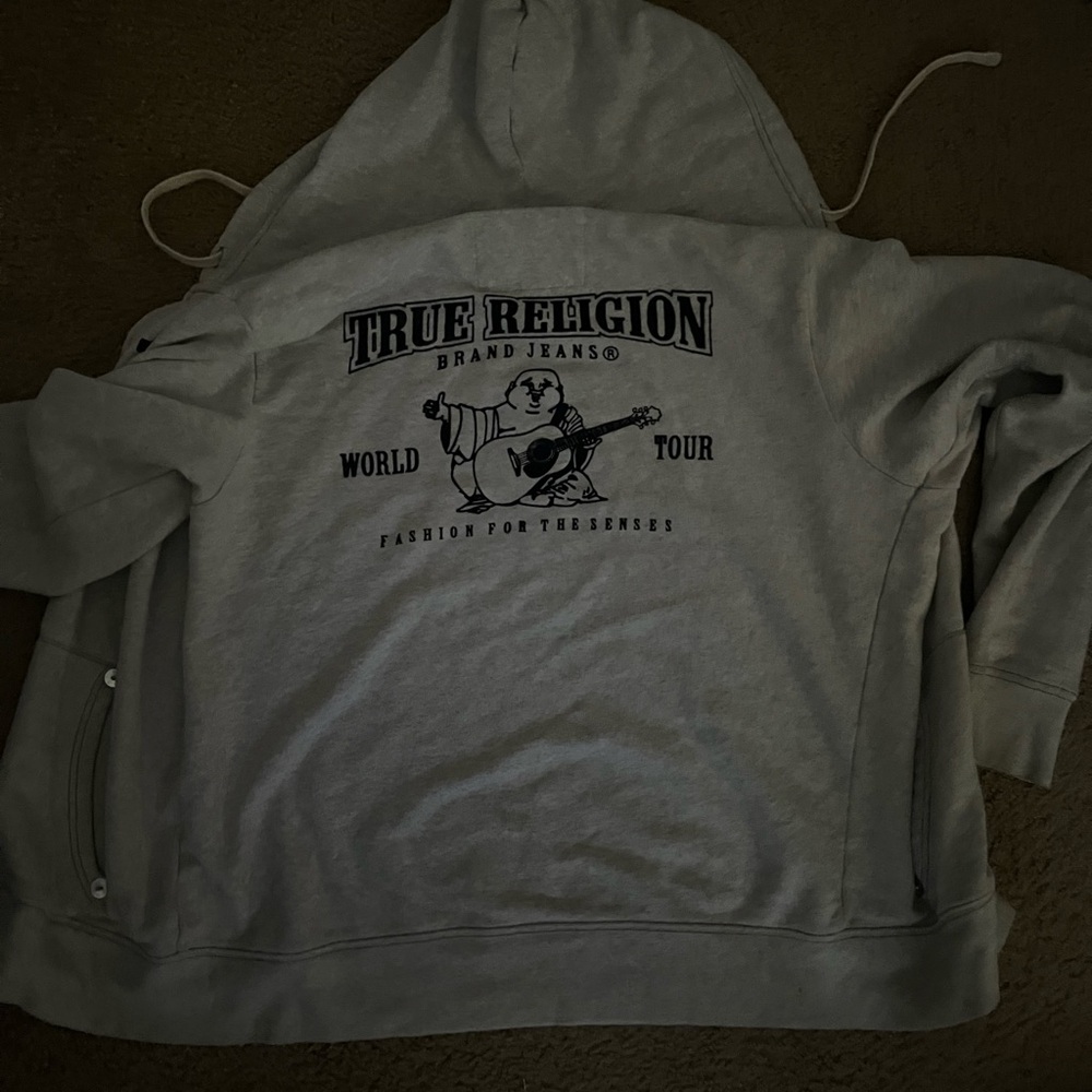 True religion zip up